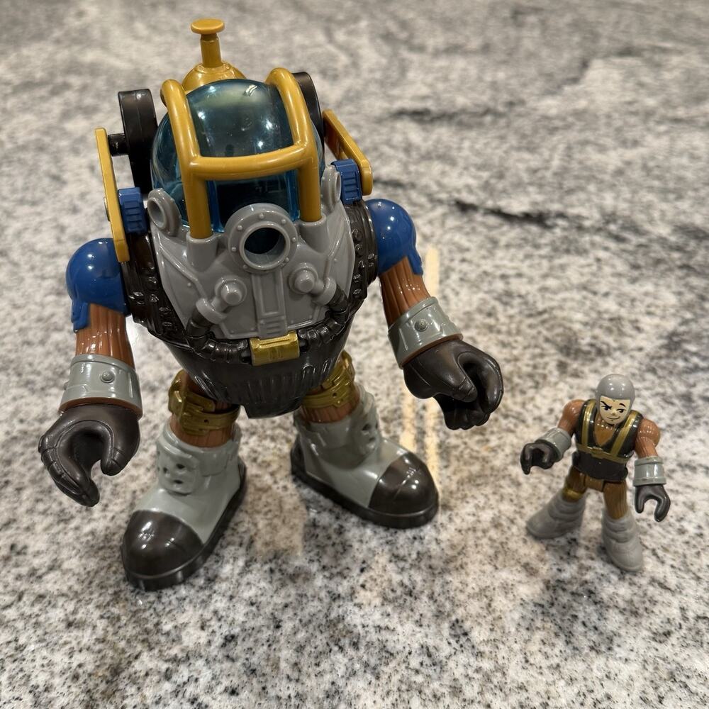 Super Rare / HTF- 2014 Imaginext Pirate Dive Armor / Suit * WITH FIGURE *